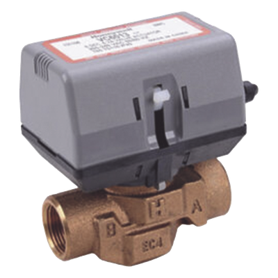 VC4013AM1000T - Válvula de Zona Motorizada / 2 Vías / 3/4" BSPT / Actuador 200-240 VAC / Cartucho Reemplazable / Agua-Glicol 60%