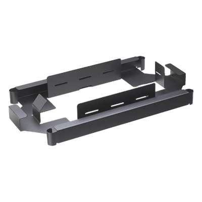 FSTHED - Soporte Apilable / 1-4 Bandejas de Empalme / 177x330.2x44.8 mm / 6.97x13x1.76 in / Compatible FMT-FMD / Aluminio Negro