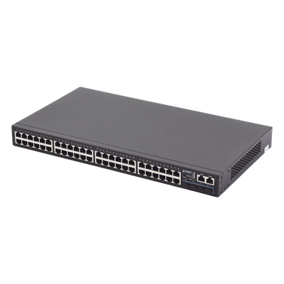 SGS-6341-48T4X - Switch Administrable Stackeable Capa 3 / 48 Puertos Gigabit / 4 Puertos 10G SFP+ / Tela 176 Gbps