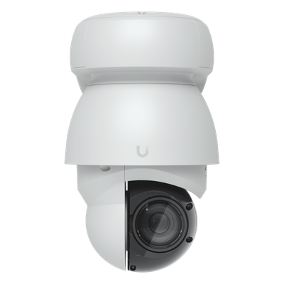 UVC-AI-PTZ-W - Cámara IP PTZ Industrial / 4K 8 Megapixel / Zoom Óptico 22x / IR 100 m (328 ft) / IA Reconocimiento Facial y Placas / PoE++ / IP66 / Giro Continuo 360°