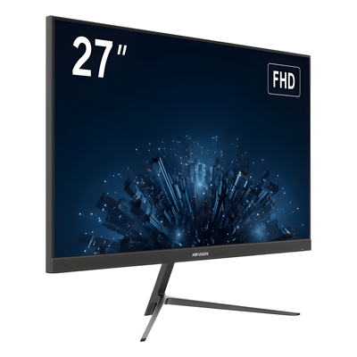 DS-D5027F3-2P2S - Monitor LED / 27" Full HD / 100 Hz / IPS 178° / HDMI-VGA / VESA 100x100 / Uso 24/7 / Ultra Delgado
