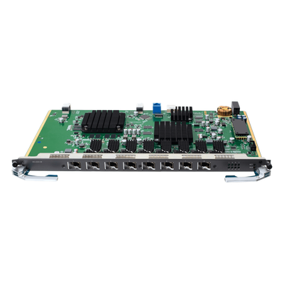 DS-LSGA-08 - Placa de Servicio / 8 Puertos Combo XGSPON&GPON / 100 Gbit/s Forwarding / Split 1:256 XGSPON / Split 1:128 GPON / 20 Km / 65.6 ft / Hot Swap