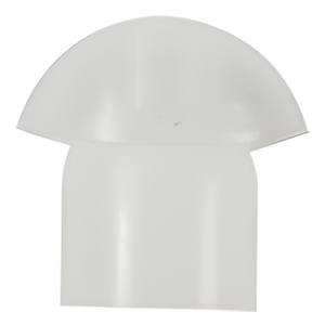 P-BUD-CLEAR - Tapón de Plástico Transparente para Micrófono / Compatible Tubos Acústicos / 100 Piezas / Diseño Ergonómico