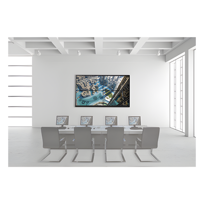 DS-VW2X2TL46/WM - Kit Videowall 2x2 / 4 Pantallas 46" Full HD / Decoder 128 Canales / Base de Pared Metálica / Salida 4K / 16 Puertos HDMI