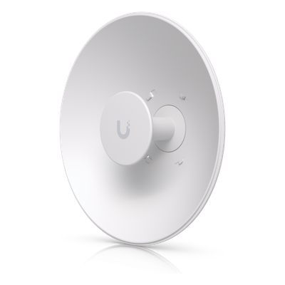 UISP-DISH-MINI - Antena Direccional Tipo Plato / 26 dBi / Frecuencia 5150 a 6875 MHz / Resistencia Viento 200 km/h (124.3 mph) / IPx6 / Montaje Directo Radio