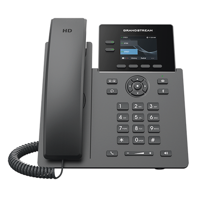 GRP2610P - GRP2610P, Teléfono IP HD Carrier-Grade, 2 cuentas SIP, LCD 2.4" color. soporta PoE, adaptador no incluido