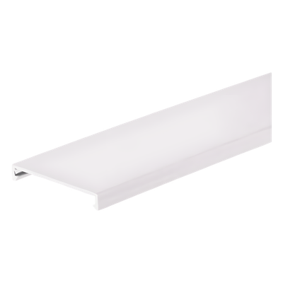 C1WH6 - Cubierta de Conducto a Ras / 31.8 mm Ancho / 1.8 m Largo / 6 ft / PVC Sin Plomo / UL94 V-0 / Blanco