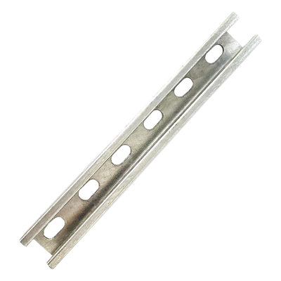 UNP-4X4-U10-GAC - Unicanal Perforado / 4x4 U10 / 3000 mm (9.84 ft) / Acero Galvanizado por Inmersión en Caliente