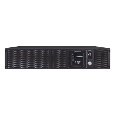 PR1500LCDRTXL2U - UPS de 1500 VA/1500 W, Topología Línea Interactiva, Entrada 120 Vca NEMA 5-15P, Onda Senoidal Pura, Torre o Rack 2 UR, Con 8 Tomas NEMA 5-15R