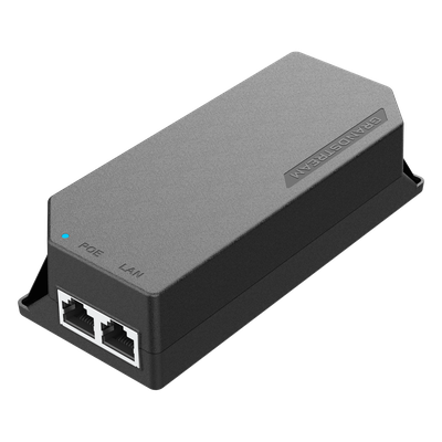 GS-POE-15W-MG - Inyector PoE / Potencias 15/30/60 W / 802.3af/at/bt / Puertos 2.5G y 10G / Plug-and-Play / 100-240 VAC