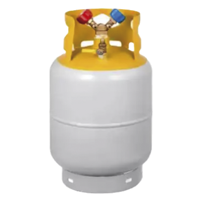 HBS-30 - Cilindro Portátil para Refrigerante / 30 lbs (13.6 kg) / 11.9 Litros / Presión 3.0 MPa / Acero HP295 / Válvula de Seguridad Integrada / Operación -20 °C a 45 °C