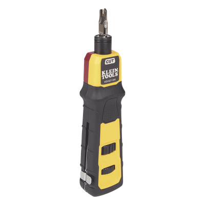 VDV427300 - Ponchadora de Impacto / Termina y Corta CAT3/CAT5e/CAT6/6A / Paneles y Bloques 66/110 / Mango Acojinado / Fuerza Ajustable Alta/Baja / 6'' (15,2 cm)