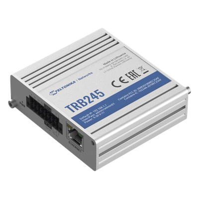 TRB245 - Gateway Industrial LTE M2M (Cat 4), puertos Serial RS232/RS485