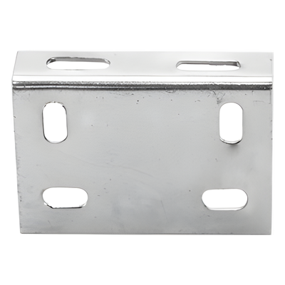 MG-51-104EZ - Placa Salida a Tubo / Acabado Electro Zinc / Compatible 1/2' a 2' / Abrazadera Tipo U