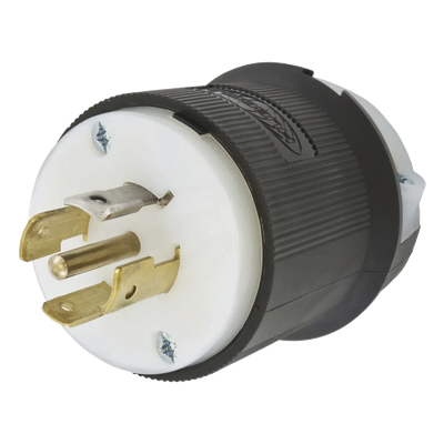 HUB-HBL-2511 - Clavija Industrial con Bloqueo de Media Vuelta / 20 A / 120/208 V CA / 4 Polos 5 Hilos / NEMA L21-20P / 2.75 in (69.85 mm) Alto / Grado Industrial