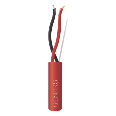 4306-5504/500 - Cable FPLR-CL3R / 2 Conductores 18 AWG / 152 m (500 ft) / Riser / Resistente al Fuego / Color Rojo