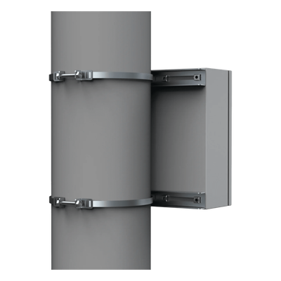 EPF0300 - Kit de Fijación para Postes / Acero Galvanizado / Carga 900 N / Poste 80-250 mm / 2 Perfiles