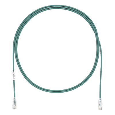 UTP28SP10GR - Cable de Parcheo UTP Cat6 / 28AWG Diámetro Reducido / 3.05 m (10 ft) / Verde / CM/LSZH