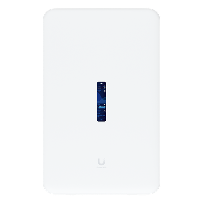 UDW - Ruteador Ubiquiti UDW Dream Wall, UniFi Switch 17 Puertos GbE PoE, WiFi 6 MU-MIMO 4x4, 128GB SSD Interno, Balanceo de Cargas, 2 WAN 2.5 GbE y 10G SFP