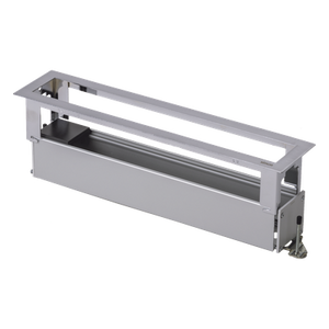 SM-CEP-6M - Caja de Escritorio / 6 Módulos K45 / Salida Posterior de Cables / Aluminio Anodizado / Resistencia +125 °C