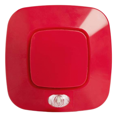 ES-2021RE - Sirena y Luz Direccional Direccionable / IP65 / 14 Tonos Programables / Alimentación Dual 18-30V / Aislador de Cortocircuito Integrado / Certificación EN 54-3 & EN 54-23