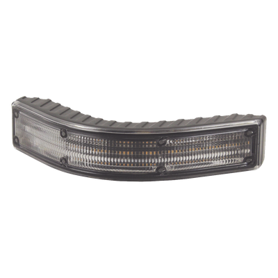 ED5101CAW - Luz direccional de esquina, 12 Led,12-24 Vcc, Lente transparente, ámbar/blanco