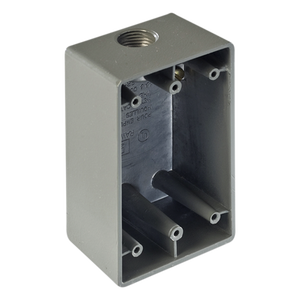 RR-0505 - Caja Condulet / 1/2" (12.7 mm) / 1 Boca / Aluminio Diecast / Intemperie / Volumen 308.3 cm³ / UL 514A/B
