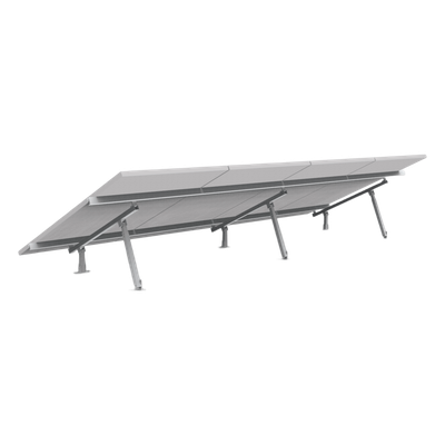 EPL-AM01-1X4V2 - Montaje para Panel Solar, Riel "7" de 4200mm para Módulos con Espesor de 40mm, Velocidad de Viento Máx. 162km/h