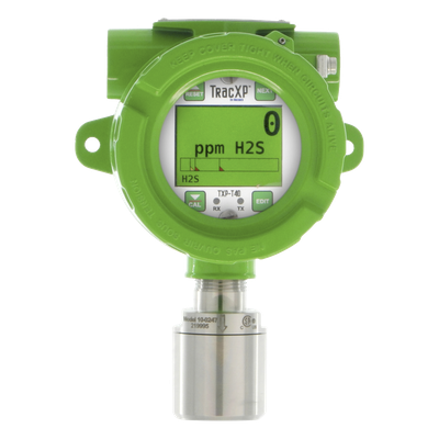 TXP-T40AL - Monitor de Gas / Sensor Único / Clase 1 Div 2 / Gases Reactivos / LCD Color 240x320 / Ethernet Industrial / -40°F a 140°F (-40°C a 60°C)