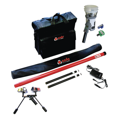 TF2851-KIT - Kit de Pruebas para Detectores / Humo, Térmicos y CO / Pértiga de Acceso y Extensión / Removedor Incluido / Maletín de Transporte