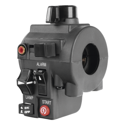 XPHA01 - Controlador de Luces y Sirena / 12V DC / IP66 / Interruptor 4 Posiciones / Diseño Compacto