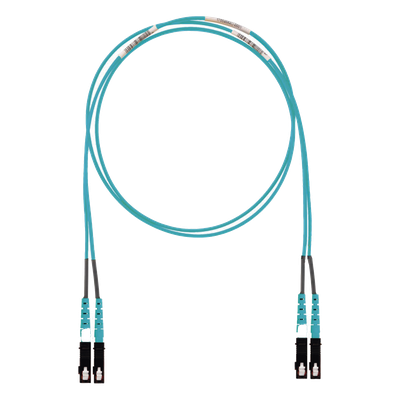 FX23LSNSNSNM008 - Jumper de Fibra Óptica / Multimodo OM3 50/125 / SC-SC Dúplex / LSZH / 8 m (26.25 ft) / Aqua