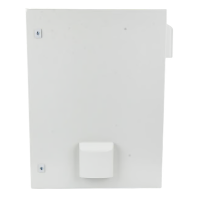 PST-4060-25AV - Gabinete de Acero para Exterior / IP55 / IK10 / 400 x 600 x 250 mm / Ventilación Forzada 110 VCA / Carga 25 kg / Placa Trasera 350 x 565 mm