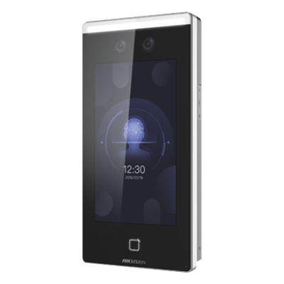 DS-K1T671M - Terminal Min Moe Touch de Reconocimiento Facial ULTRA Rápido con función de Videoportero (ambientes no ruidosos) / Lectura de Códigos QR / 6,000 usuarios / Alta tecnología Deep Learning / Cámara 2 MP compatible con NVR