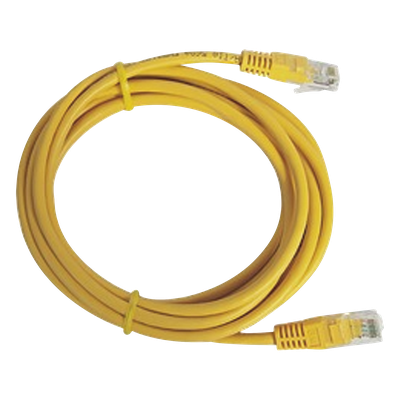 LP-UT3-700-YE - Cable de Parcheo UTP Cat5e / 7.0 m (22.97 ft) / RJ45 / Amarillo / 100 Ohm / 110+ Mbps