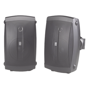 NSAW150 - Altavoces de Montaje en Superficie de 2 Vías / Woofer 5 in (127 mm), Tweeter 0.5 in (12.7 mm) / Semi-Exterior, 6 Ohms / Par Color Negro
