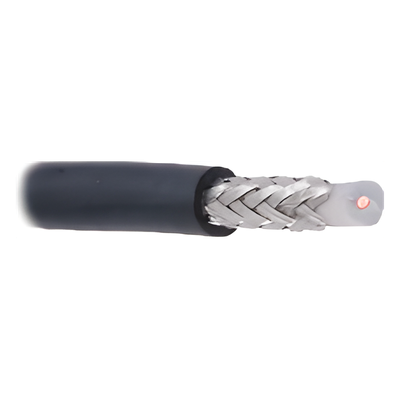 RG-58U-SYS - Cable Coaxial RG / 20 AWG / Blindaje CuSn 96% / Aislante PE Sólido / Cubierta PVC FR