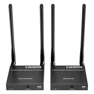 TT699V2.0 - Extensor HDMI Inalámbrico / 4K@60Hz / Resolución 4096x2160 / Tecnología ipcolor STREAM / Banda 5G 5.18-5.24 GHz / Alcance 50 m (164 ft) / Conexión 1 a 4 Pantallas