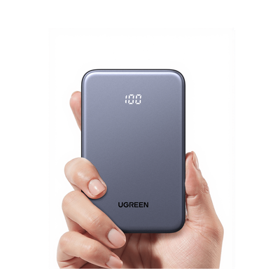 75131B - Power Bank / 10000 mAh / 20W PD3.0 PPS / USB-C + USB-A / Carga Rápida 3 Horas / Pantalla Digital / Protección NTC