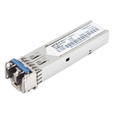 MFB-F20 - Transceptor SFP / 100Mbps / LC / 1310nm / Monomodo / 20km / -40°C a 75°C