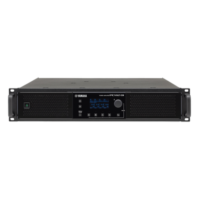 PC412-DI - Amplificador de Alta Potencia / 4 x 1200W @ 8Ω / 70/100V / DSP / Dante / 2U Rack