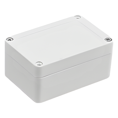 TXG-01-4 - Gabinete Plástico para Exterior / IP65 / 100 x 68 x 50 mm / ABS Resistente a Intemperie / -20 a 60°C / Cierre por Tornillos