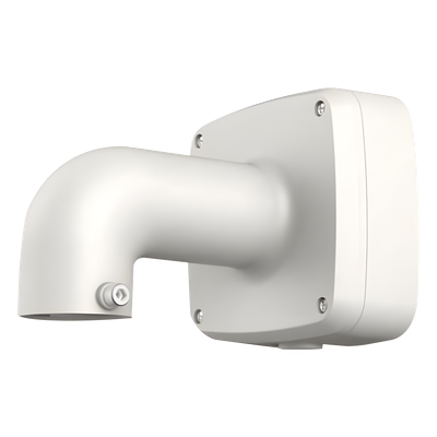 HFGWK - Soporte de montaje en pared / Aluminio fundido a presión / Acabado blanco / 134 x 134 x 187.5 mm / Compatible con HFD6GR1 y HFD8GR1