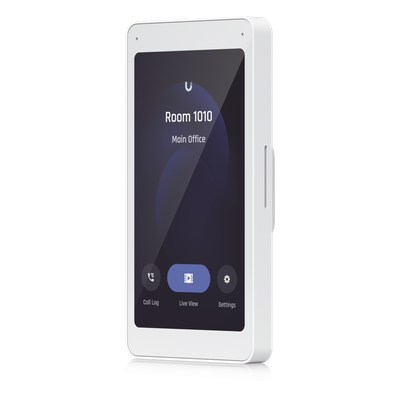 UA-INTERCOM-VIEWER - Monitor de Intercomunicador IP / Pantalla Táctil 5" / PoE / Ethernet 10/100 Mbps / Montaje en Pared / 300 Nits / Audio Bidireccional