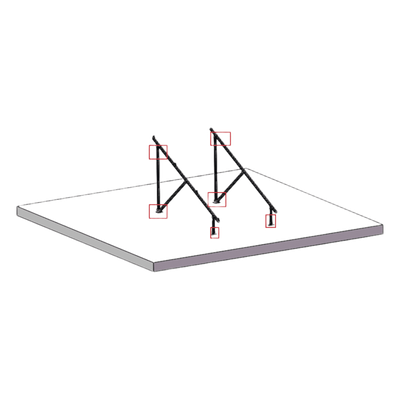 BOX-GM01-2X2 - Caja de accesorios p/Kit EPL-GM01-2X2V2