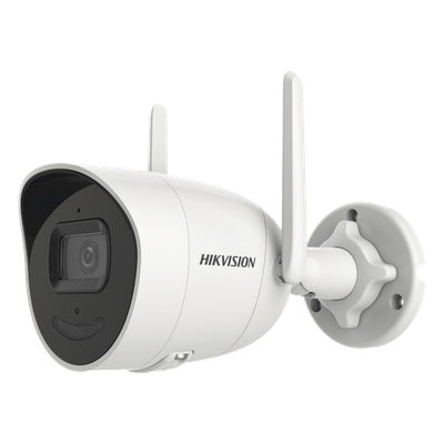 DS-2CV2041G2-IDW(W) - Cámara Bala IP / 4 Megapixel / Wi-Fi / IR 30 m (98.4 ft) / IP66 / Audio Bidireccional / WDR 80 dB / AcuSense Lite