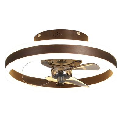 JLV-021 - Ventilador de Techo con Luminario LED de 110 V CA 50/60 Hz / 4500 Lm / 6500 - 4 000 - 2 700 K / 3 Tonos de Luz / 3 Velocidades / Dimeable.