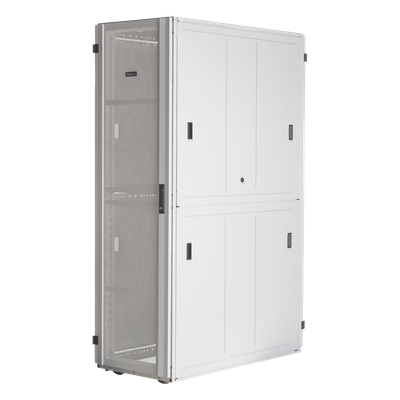XGL84212W - Gabinete para Centros de Datos / 42 UR / 800 mm Ancho / 1070 mm (3.51 ft) Profundidad / Carga 1588 kg / Puerta Perforada 80% / Acero