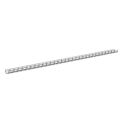 PWB2X12BL - Charola Wire Basket / 12 in Ancho / 2 in Alto / 10 ft Largo / 209 Cables Cat6 / Negro