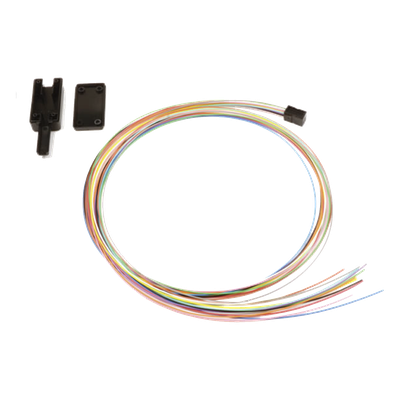 FBK-E12 - Kit Breakout de Fibra Óptica / Conversión 250 a 900 Micras / 1 Metro (3.28 Pies) / 12 Fibras